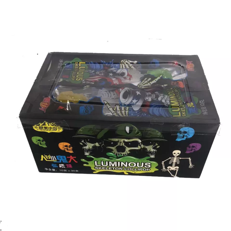 Lollipop Factory - New Candy Factory Skull Ring Fruit