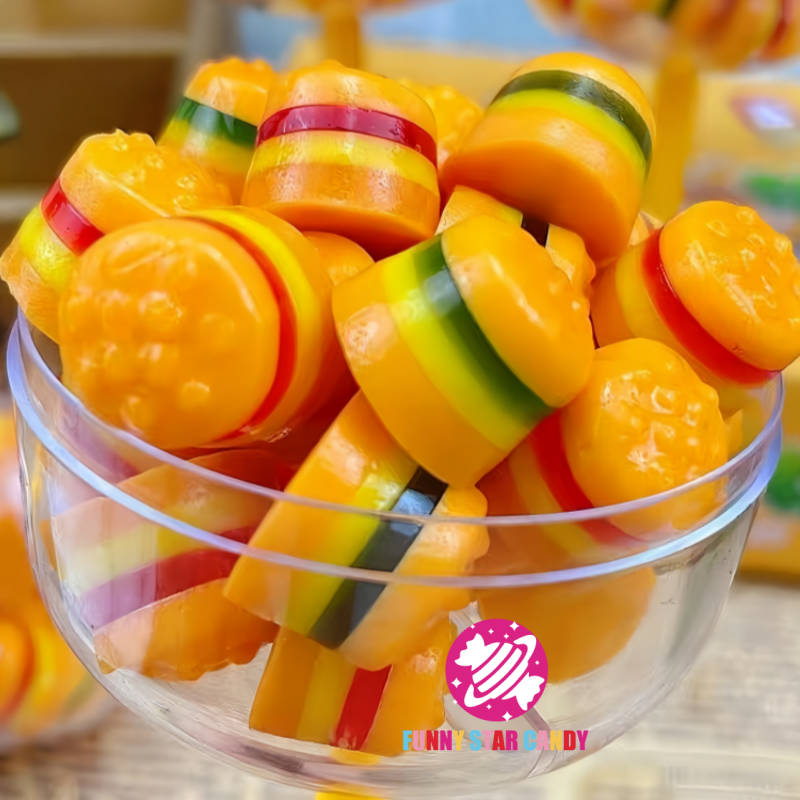 Gummy Candy Factory - Factory Direct Hamburger Halal Fruit
