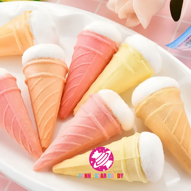 Marshmallow Factory - Wholesale Ice Cream Shaped Waffle Cone