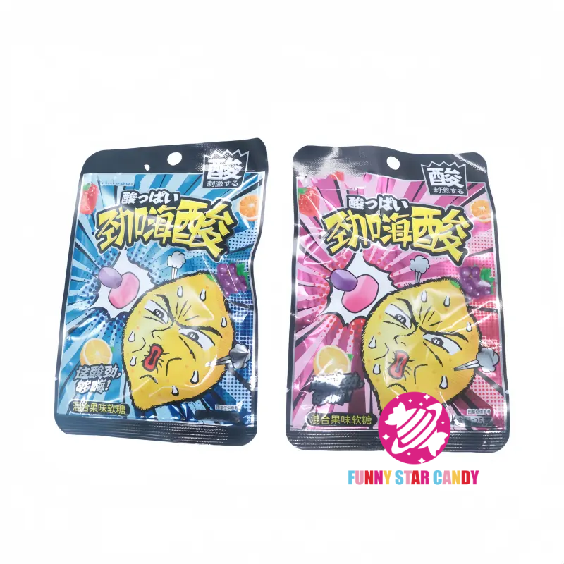 Candy Manufacturer - Halal Box Packing Sour Mini Ball