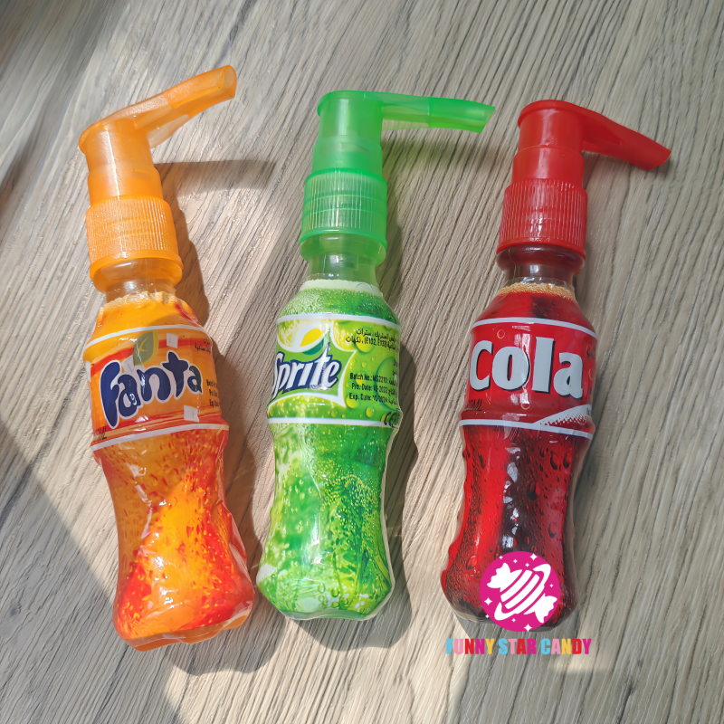 Spray Candy Factory - Wholesale Halal Soda Bottle Gun Shape