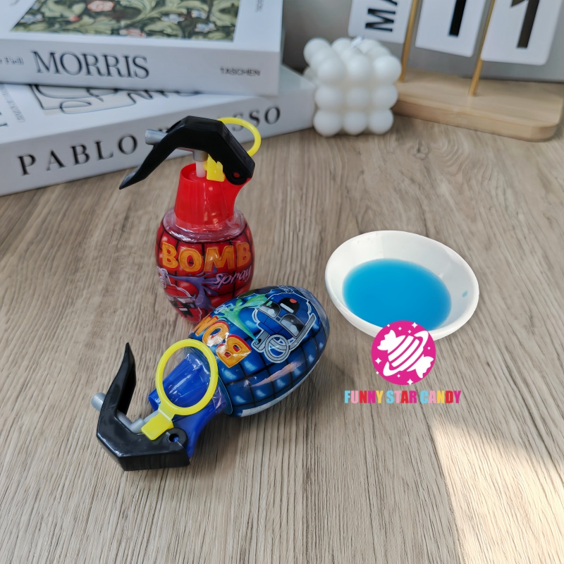 Spray Candy Manufacturer - OEM Order Bomb Grenade Shape Toy