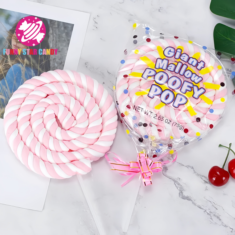 Marshmallow Factory - Wholesale Box Packing Swirl Stick