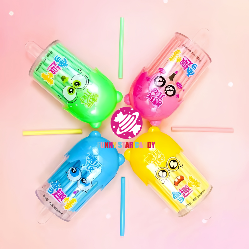 Powder Candy Manufacturer - Funny Straw CC Cartoon Ice Cream