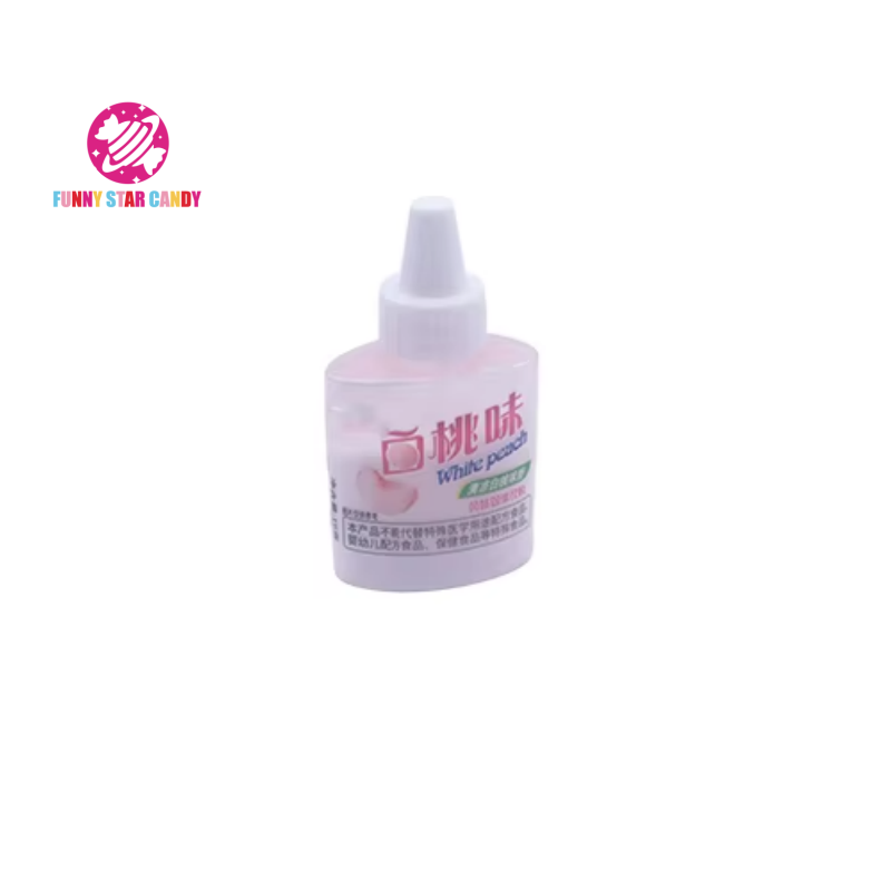 Powder Candy Manufacturer - OEM Mini Bottle White Peach