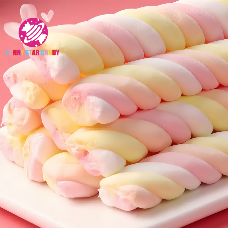 Marshmallow Factory - Delicious Halal Vanilla Long Twist