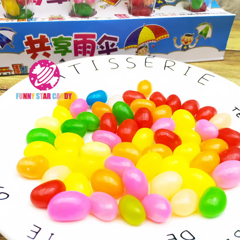 Candy Toy Factory - Cartoon Umbrella Jelly Bean Valentine