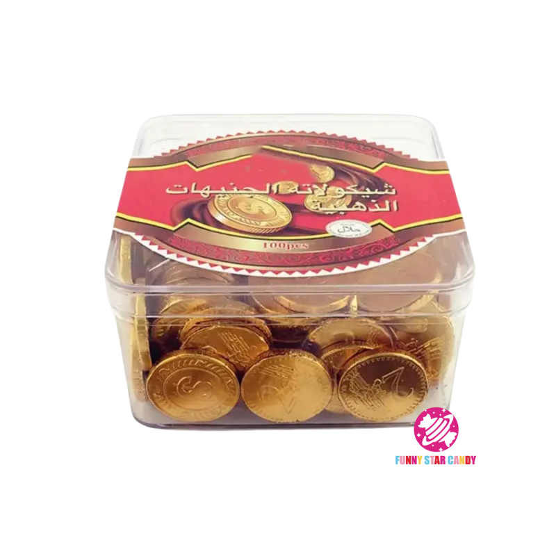 Chocolate Candy Factory - Asian Mini Golden Coins Crispy