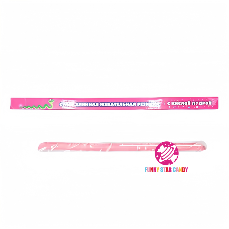 Bubble Gum Manufacturer - Halal Long Stick Ruler Strawberry