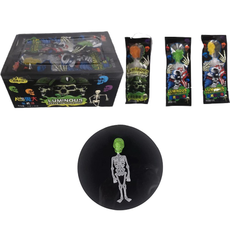 Lollipop Factory - New Candy Factory Skull Ring Fruit