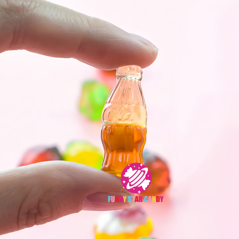 Gummy Candy Manufacturer - Wholesale Bulk 4D Cola Soda Bottle