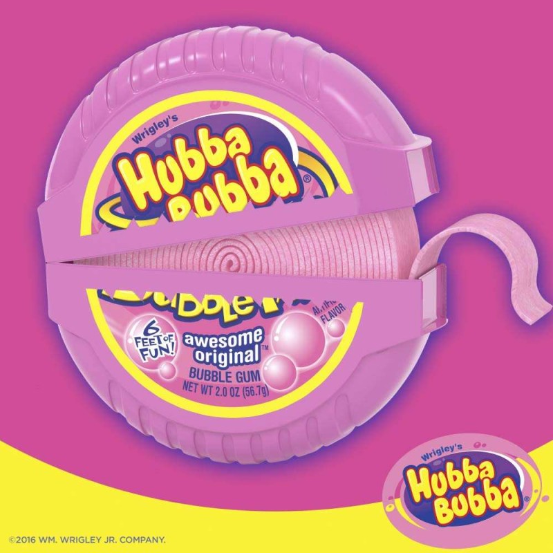 Bubble Gum Factory - Awesome Original Mix Fruit Tape Rolls