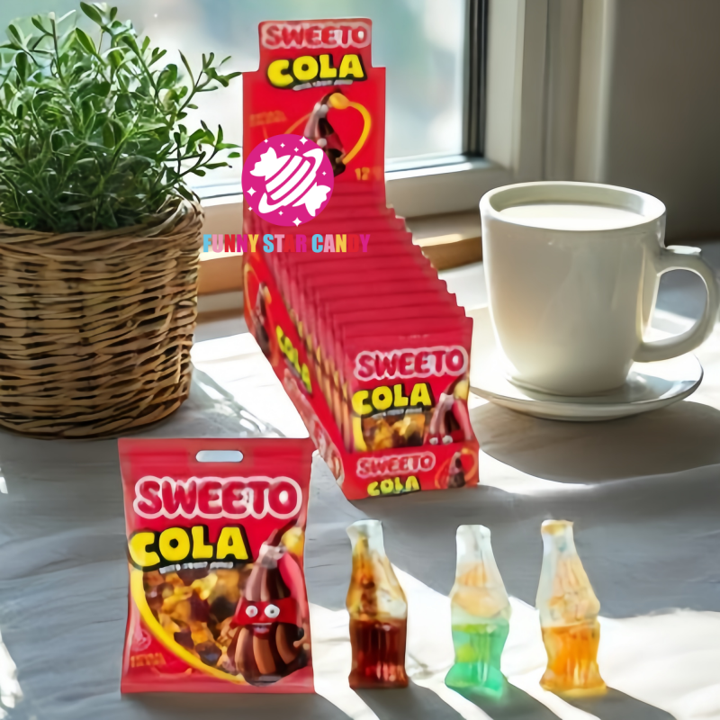 Gummy Candy Manufacturer - Wholesale Bulk 4D Cola Soda Bottle