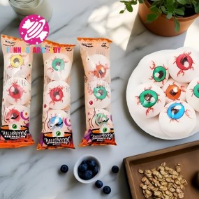 Marshmallow Factory - Halloween Eyeball Shape Jam Filled