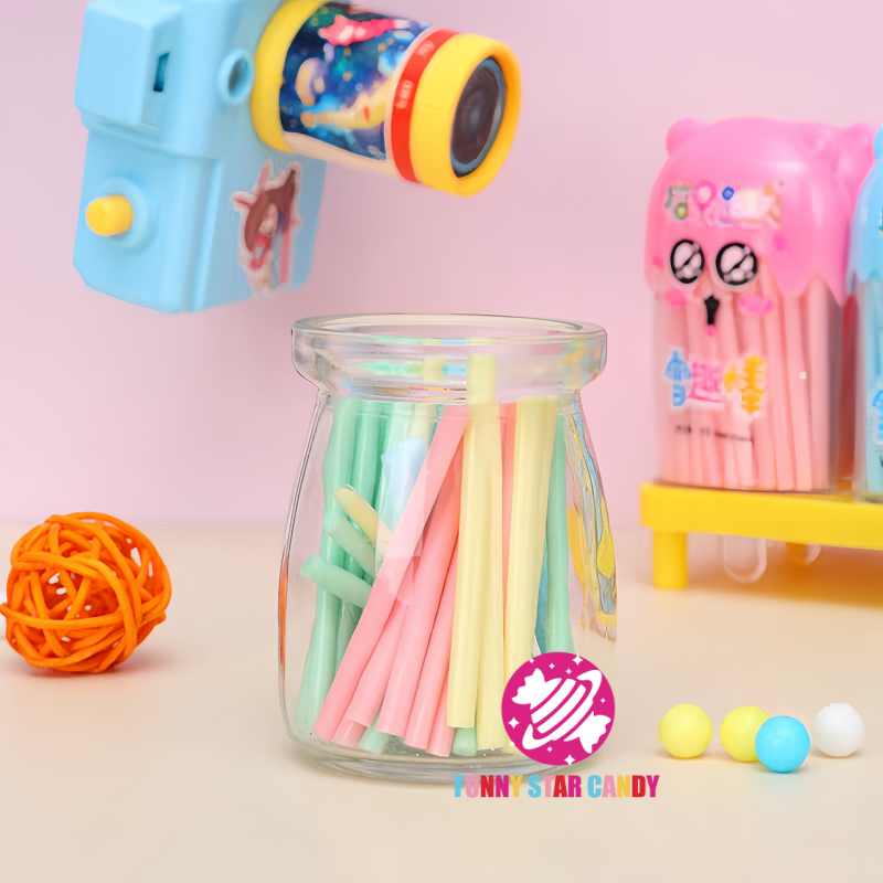 Powder Candy Manufacturer - Funny Straw CC Cartoon Ice Cream