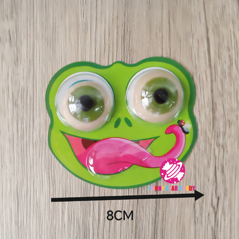 Gummy Candy Factory - OEM Wholesale 3D Frog Eyes Fruit