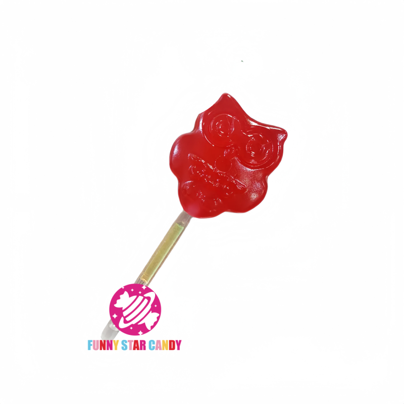 Lollipop Manufacturer - Hot Sale Owl Shape Fluorescent Glow