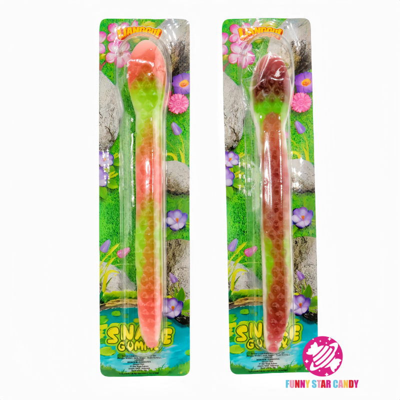 Gummy Candy Manufacturer - Hot Sell Sour Sweet Snake Shape