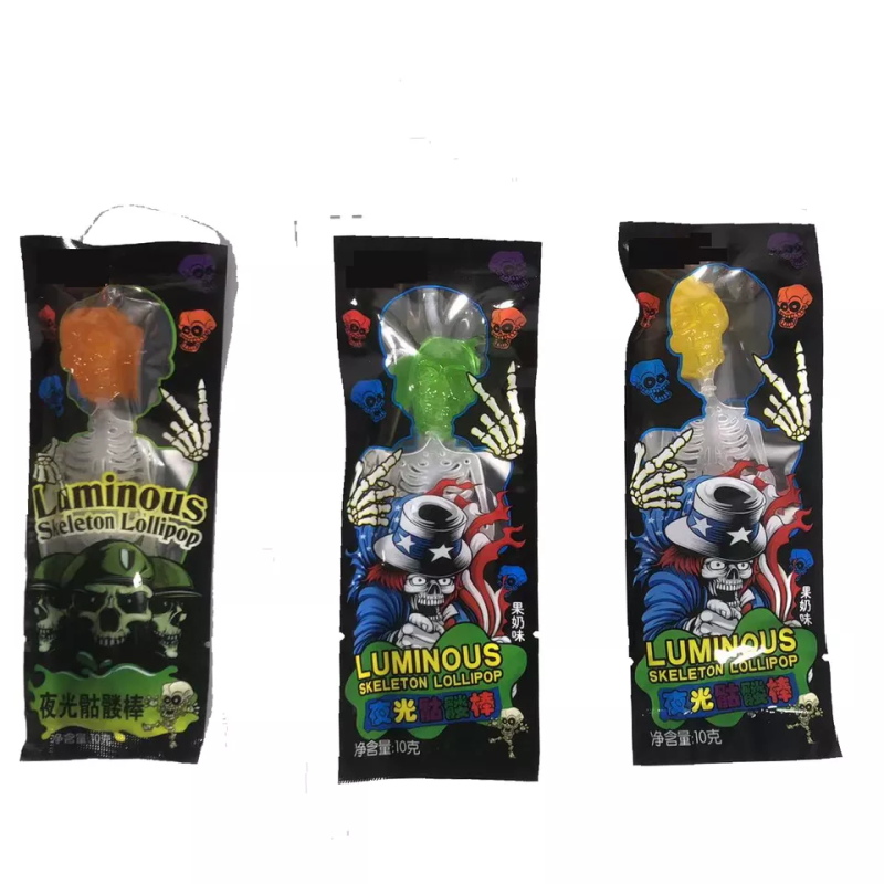 Lollipop Factory - New Candy Factory Skull Ring Fruit