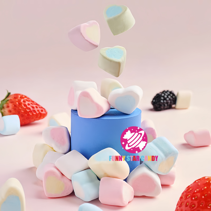 Marshmallow Manufacturer - Wholesale Bag Packing Mini Heart