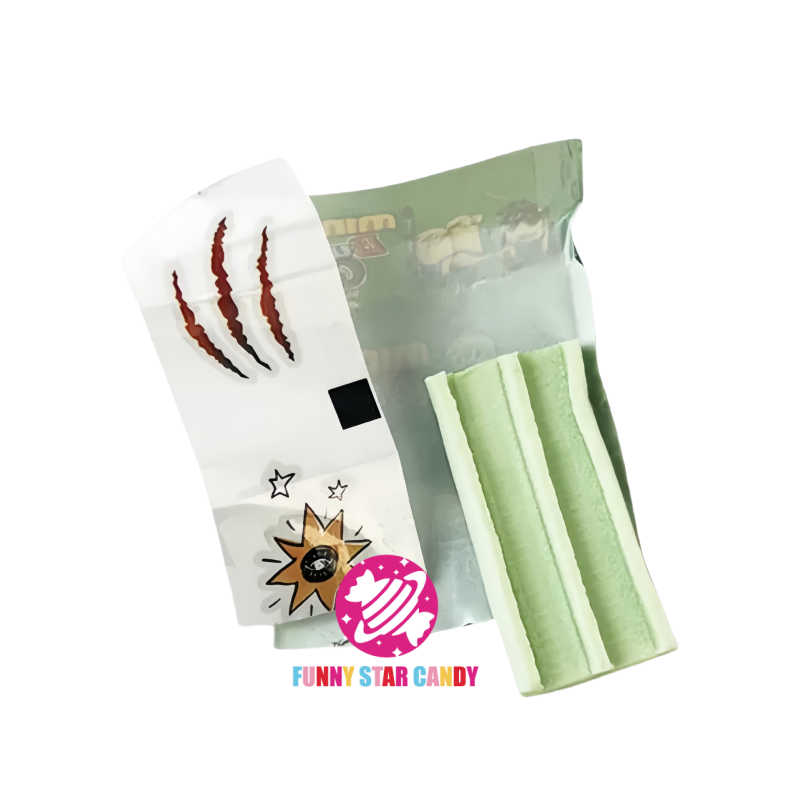 Bubble Gum Manufacturer - Chinese Cartoon Race Car Tattoo