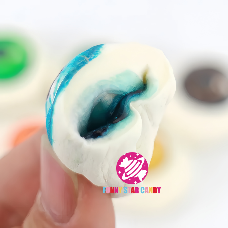 Marshmallow Factory - Halloween Eyeball Shape Jam Filled