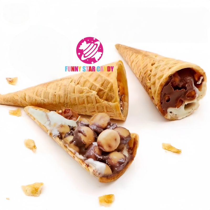 Chocolate Candy Factory - Halal Custom Crispy Ice Cream Cone