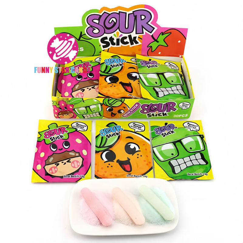 Powder Candy Factory - Hot Selling 2 in 1 Cherry Flavor