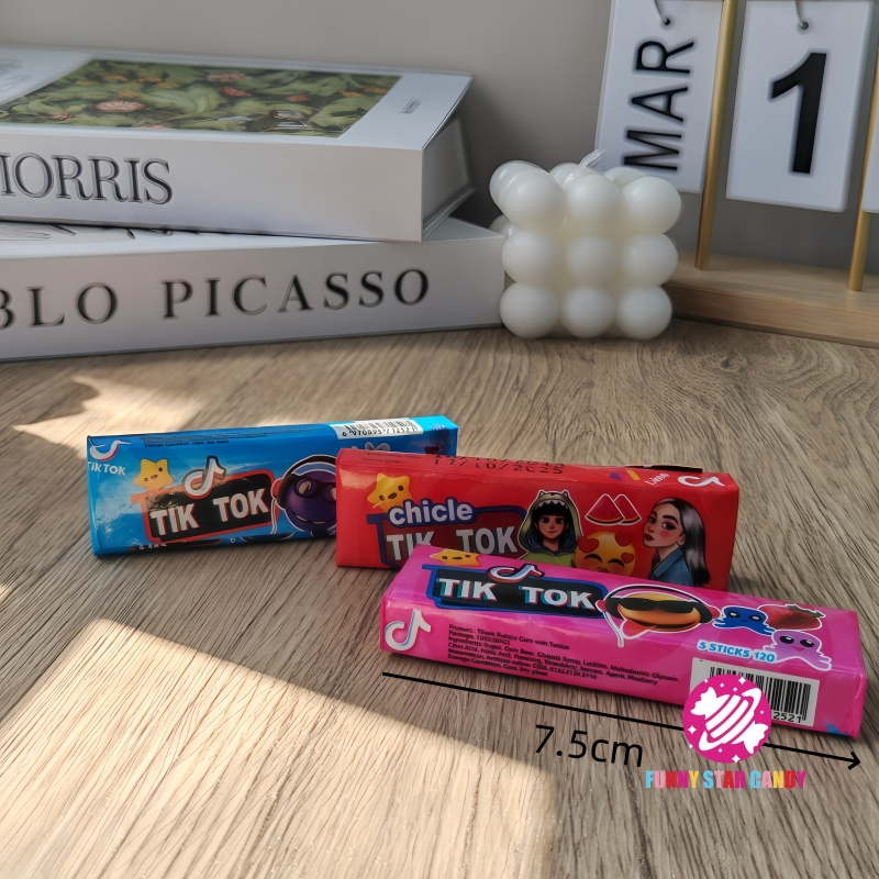 Bubble Gum Factory - Factory Custom 5 Pieces Tiktok Cartoon