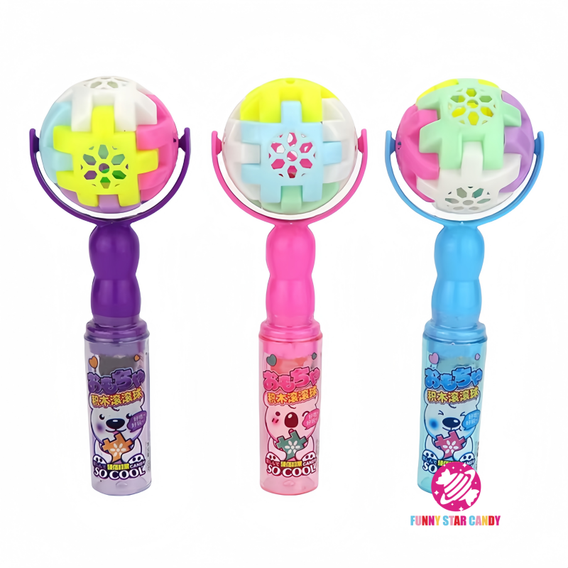 Candy Toy Factory - 2025 Building Block Ball Ring Bell