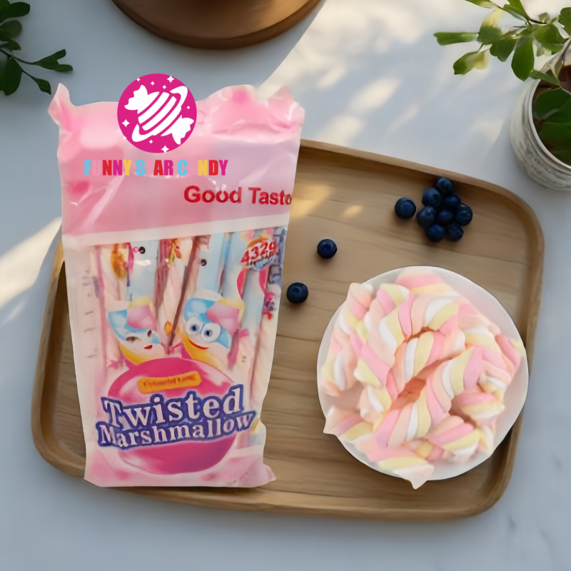 Marshmallow Factory - Delicious Halal Vanilla Long Twist