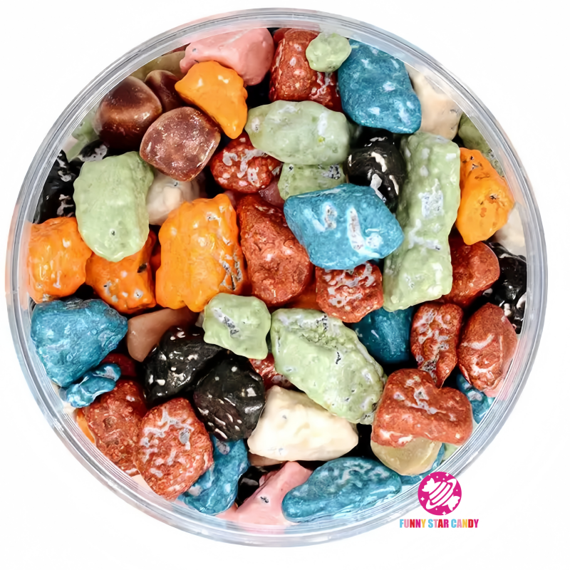 Chocolate Candy Manufacturer - Wholesale Colorful Rock Shapes