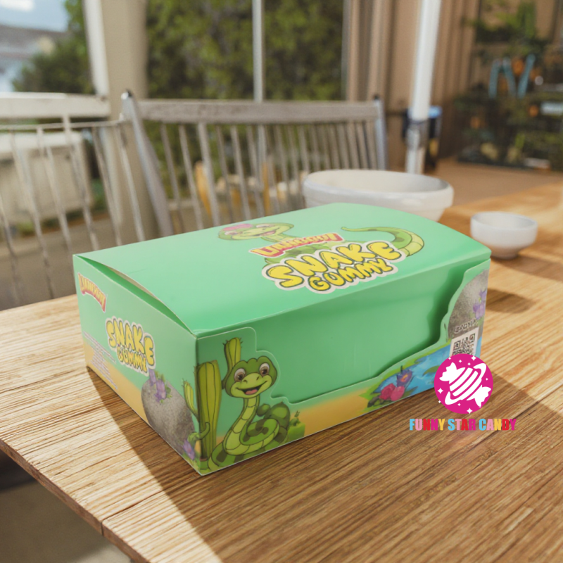Gummy Candy Manufacturer - Hot Sell Sour Sweet Snake Shape
