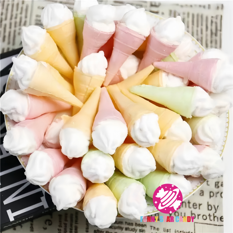 Marshmallow Factory - Wholesale Ice Cream Shaped Waffle Cone