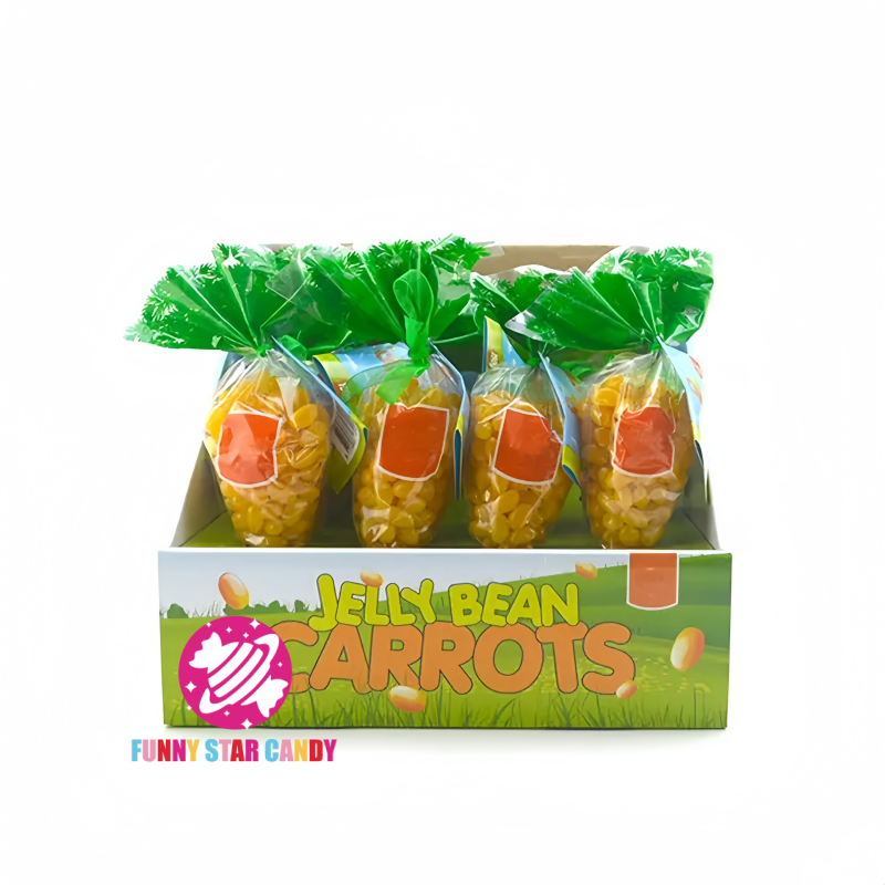 Candy Factory - 96g Easter Carrot Jelly Beans Orange