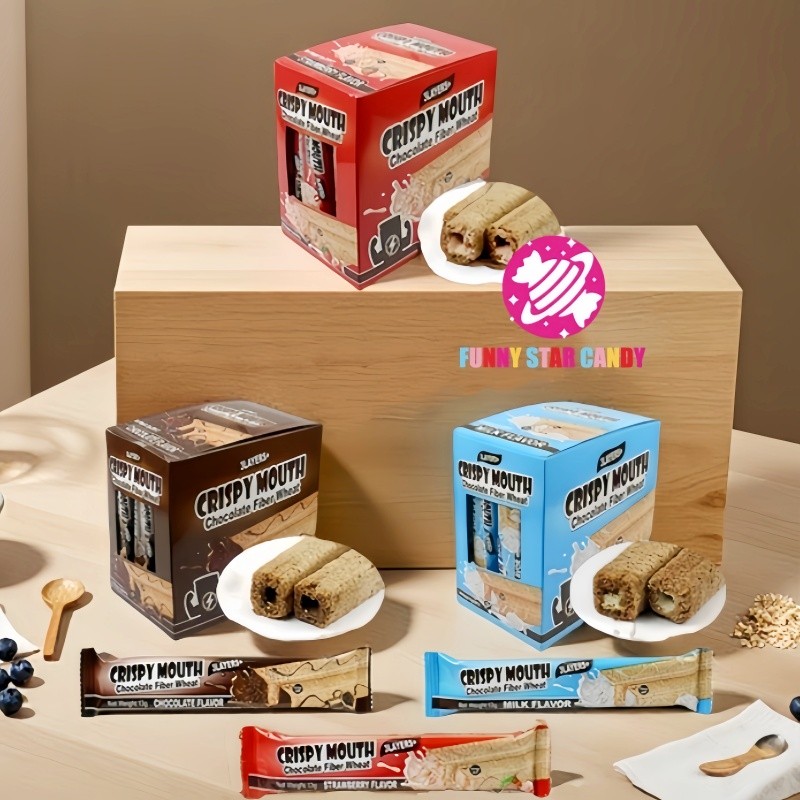 Biscuit Manufacturer - Delicious Crispy Wafer Strawberry Cream