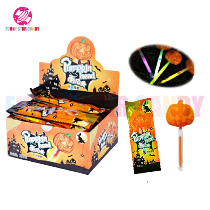 Lollipop Manufacturer - Wholesale Fruity Pumpkin Shaped Mango