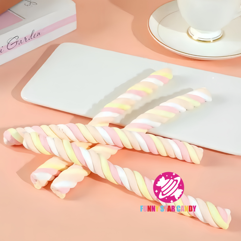 Marshmallow Factory - Delicious Halal Vanilla Long Twist