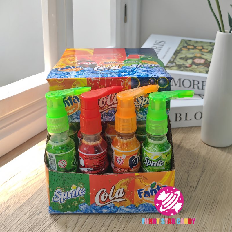 Spray Candy Factory - Wholesale Halal Soda Bottle Gun Shape