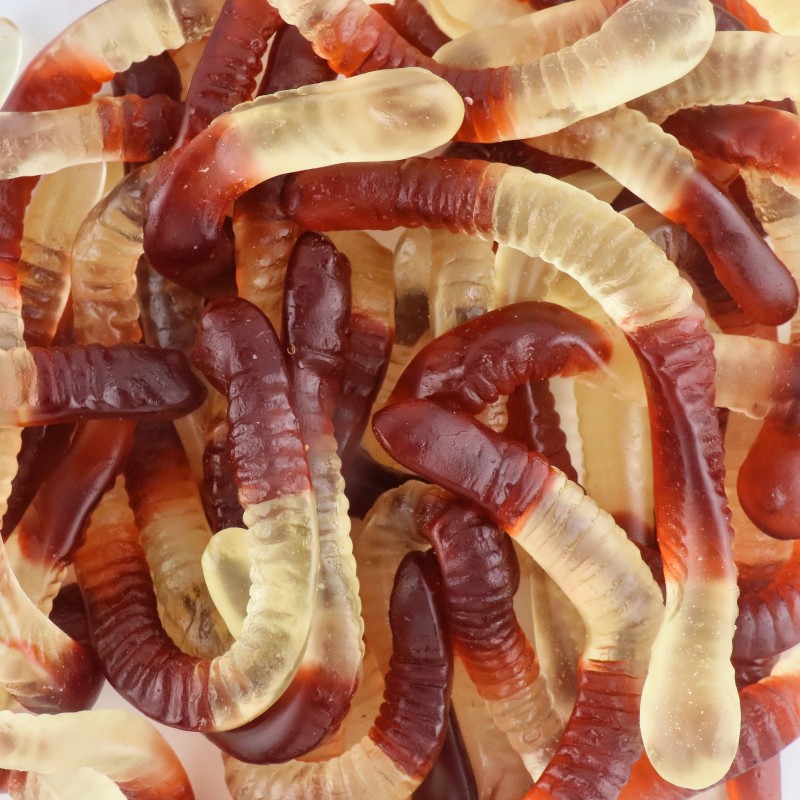 Gummy Candy Factory - Private Label Gummy Worms Curve Sour