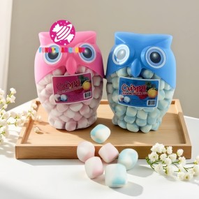 Marshmallow Factory - Wholesale 540G Jar Animal Owl Shape