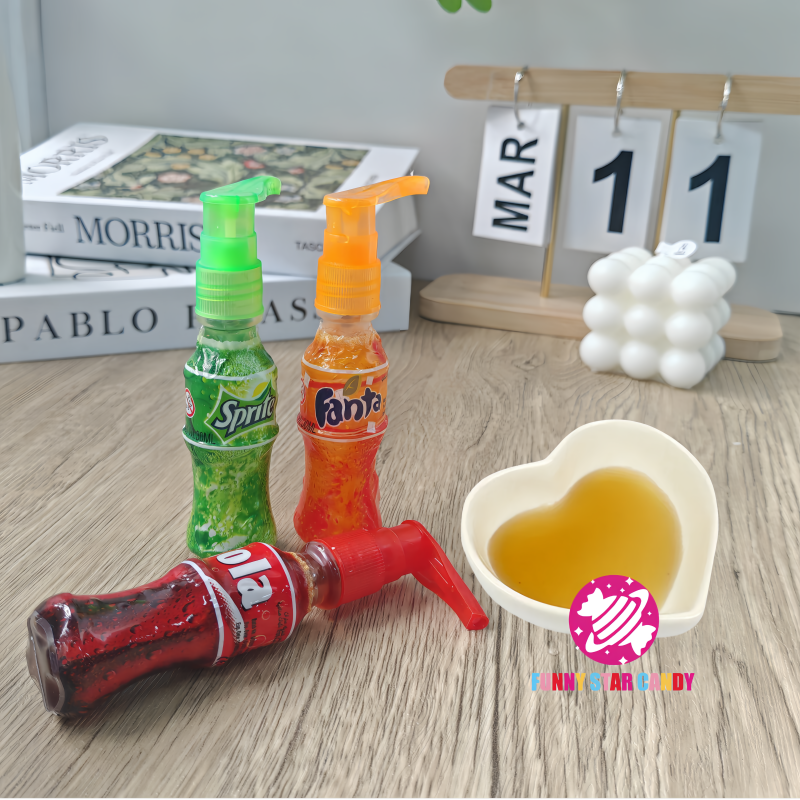 Spray Candy Factory - Wholesale Halal Soda Bottle Gun Shape