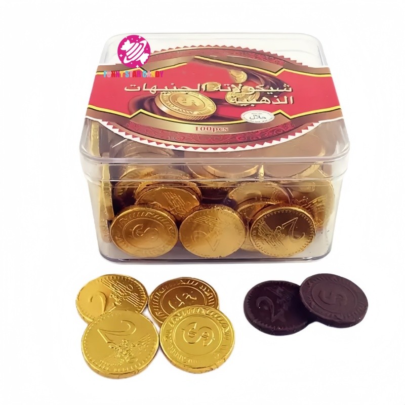 Chocolate Candy Factory - Asian Mini Golden Coins Crispy