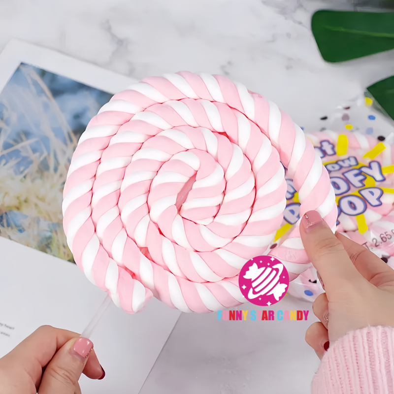 Marshmallow Factory - Wholesale Box Packing Swirl Stick