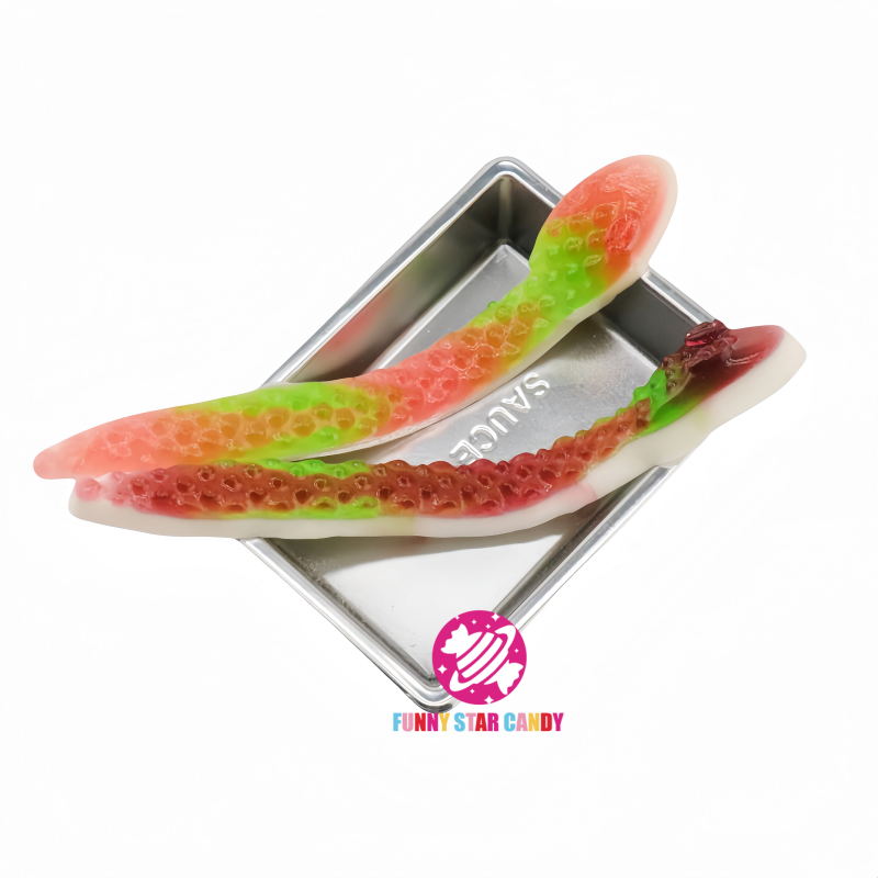 Gummy Candy Manufacturer - Hot Sell Sour Sweet Snake Shape