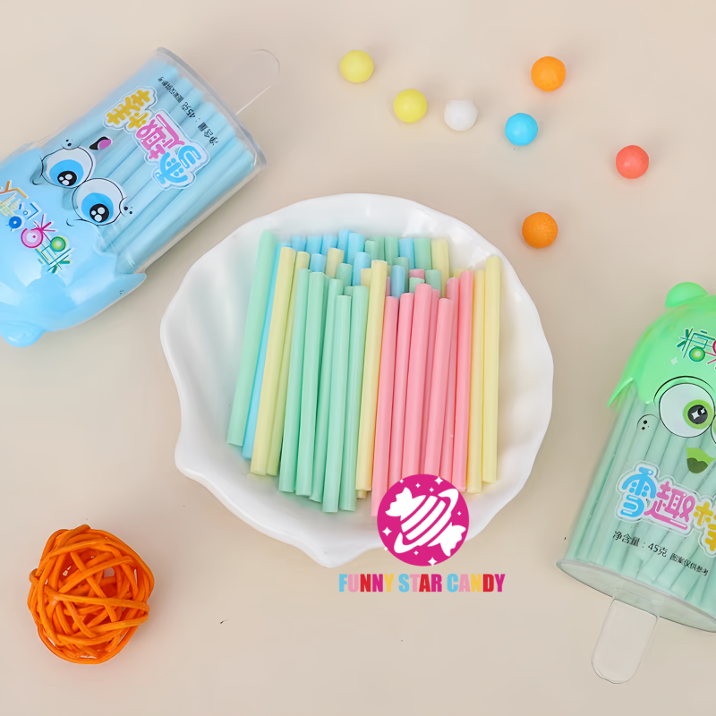 Powder Candy Manufacturer - Funny Straw CC Cartoon Ice Cream