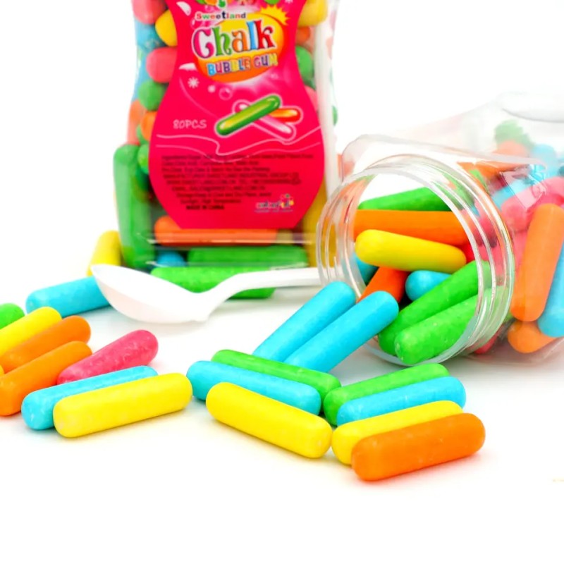 Bubble Gum Factory - Halal Mix Fruit Long Stick Colorful
