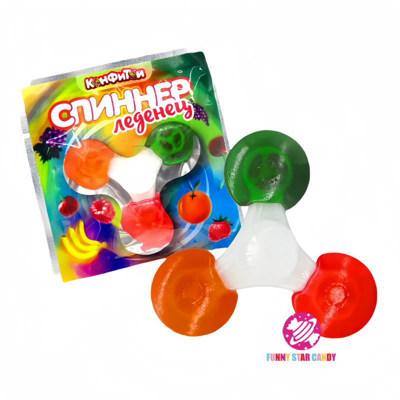 Hard Candy Factory - Wholesale Three Colors Spinning Gyro