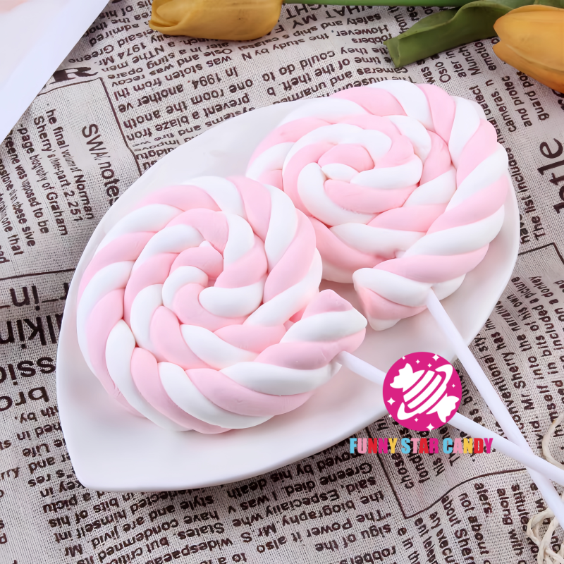 Marshmallow Factory - Wholesale Box Packing Swirl Stick