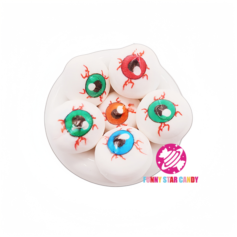 Marshmallow Factory - Halloween Eyeball Shape Jam Filled